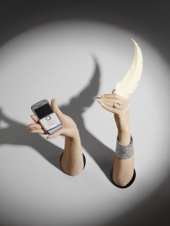 3张诺基亚N71手机创意广告图片