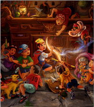 儿童童年游戏背景图片