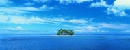 海中小岛图片