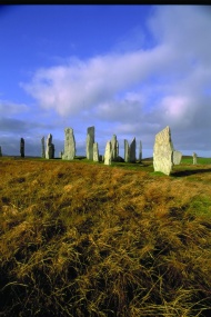 苏格兰石山景观图片