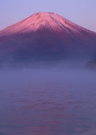 富士山水景观图片