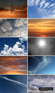 高分辨率纹理云图片