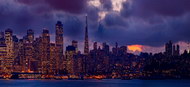 超宽副风光摄影：旧金山夜景1