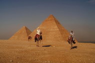 金字塔沙漠埃及骆驼