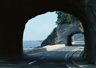 山洞公路图片