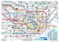 日本地铁地图公共交通