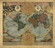 复古世界地图图片