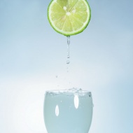 青柠檬汁酒水饮料图片