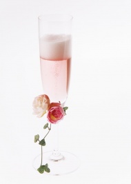 香槟玫瑰酒水饮料图片