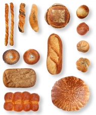 法式面包美食图片