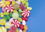 彩色糖果美食图片