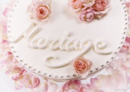 结婚蛋糕美食图片