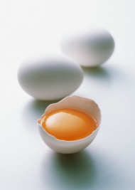 鸡蛋蛋黄图片