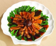 蘑菇炒青菜图片