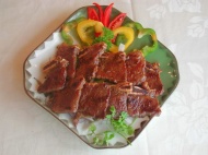 青椒牛肉图片
