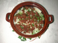 肉末米饭图片