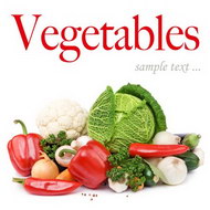 精美蔬菜背景03图片