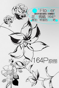 花卉纹理背景图片