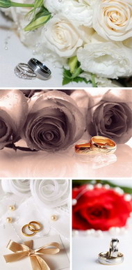浪漫玫瑰戒指图片