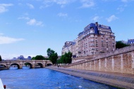 法国塞纳河风景图片