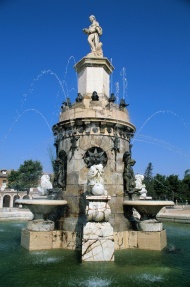 喷泉建筑图片