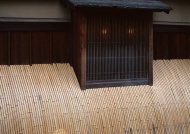 古代竹木阁楼古建筑