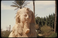 埃及法老石雕古建筑