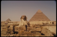 狮身人面金字塔古建筑