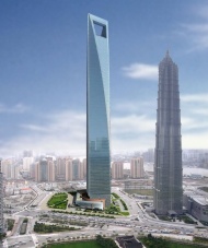 金贸大厦和环球金融中心建筑设计图片