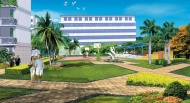 办公区绿化效果图建筑设计图片