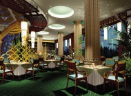 酒店餐厅效果图建筑设计图片