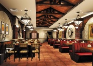 酒店餐厅大厅装饰布置建筑设计图片