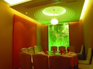 酒店餐厅餐桌建筑设计图片