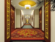 酒店宾馆走廊建筑设计图片