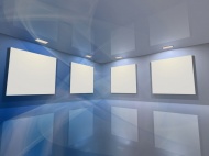 室内画展空间效果建筑设计图片