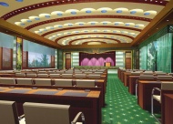 会议厅布置建筑设计图片