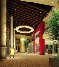 酒店大厅建筑设计图片