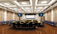 会议厅装饰建筑设计图片