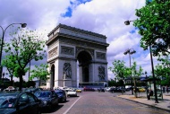 巴黎凯旋门图片