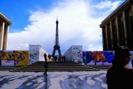 法国艾菲尔铁塔广场图片