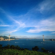 香港汀九桥图片
