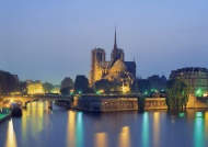 欧洲著名建筑夜景图片