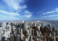 美国城市鸟瞰图片