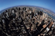 美国城市高空鸟瞰图片