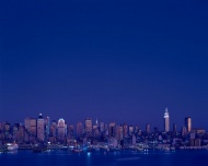 美国建筑夜景图片