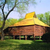 国外竹木建筑图片