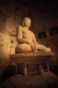 韩国石雕佛像图片