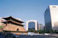 韩国城市建筑图片
