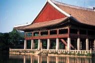 韩国寺庙建筑图片