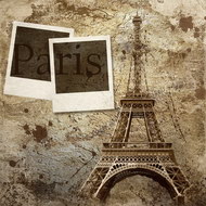 巴黎铁塔怀旧背景图片